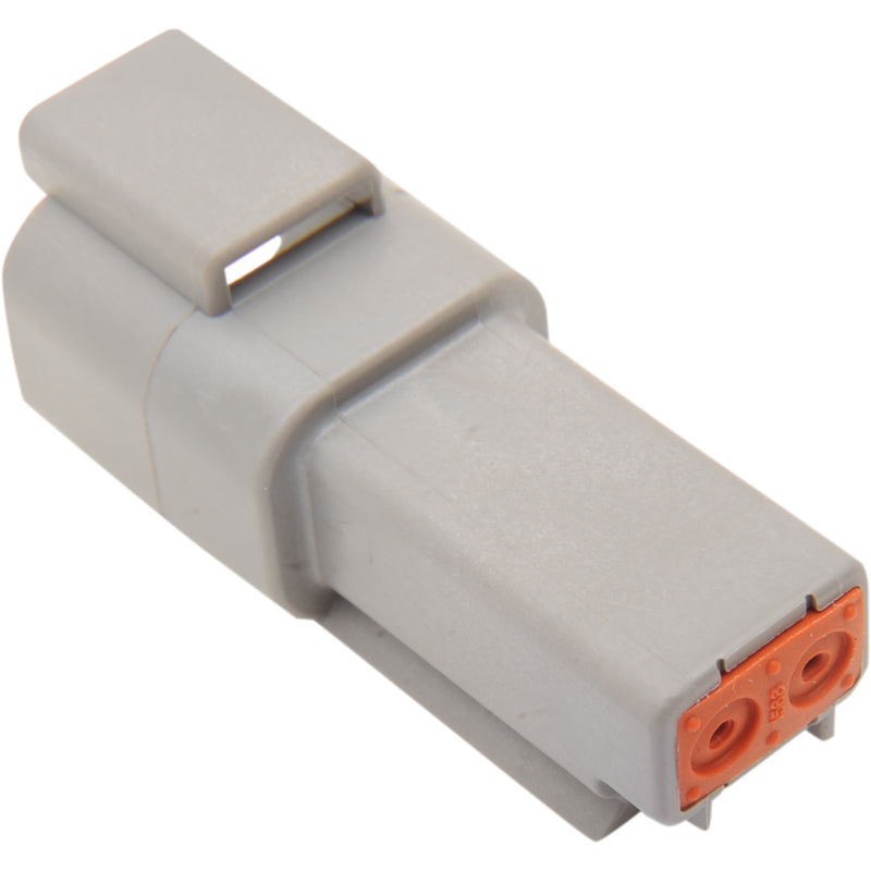NAMZ 2120-0039 DR-2G Deutsch DT Sealed Connector Component — Wiring Connector Deutsch Receptacle - 2 Pin - Gray