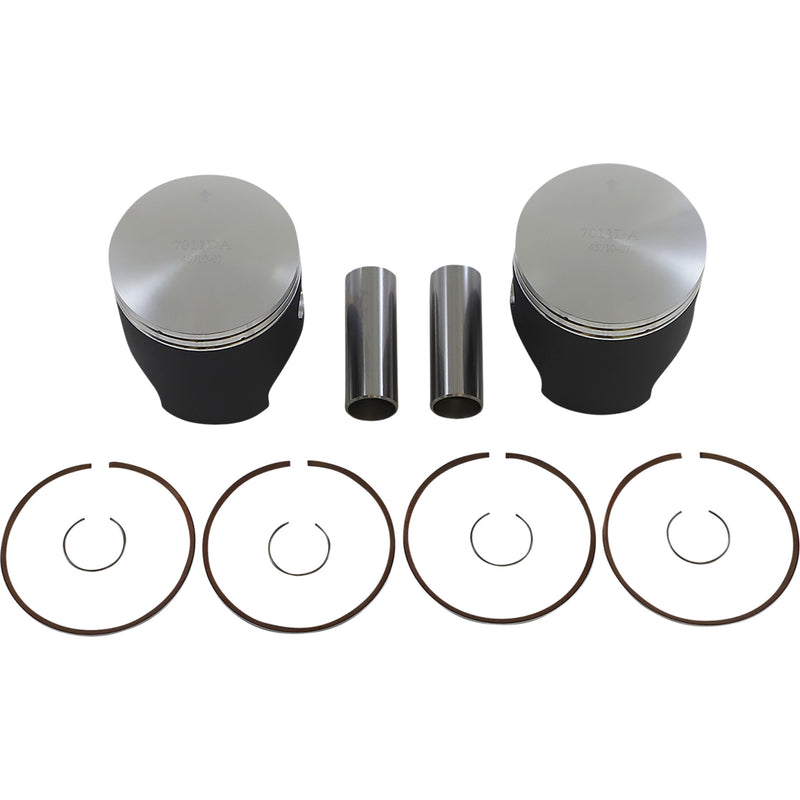 WOSSNER 0910-6296 K7011DA-2 Piston Kit for 2 Stroke Piston Kit - 80.86 mm - Arctic Cat