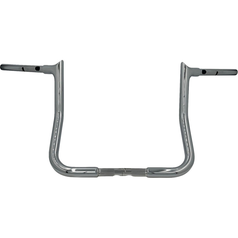 FAT Baggers INC. 1-1/4" EZ Install Pointed Top Handlebar Reduced Reach 13" Chrome - 945013 For Harley Street Glide 2023-2026