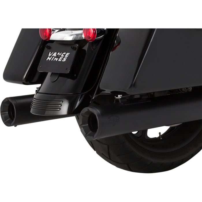 VANCE & HINES  1801-1067 46714 Eliminator 400 Slip-On Mufflers 4" Eliminator Mufflers - Black