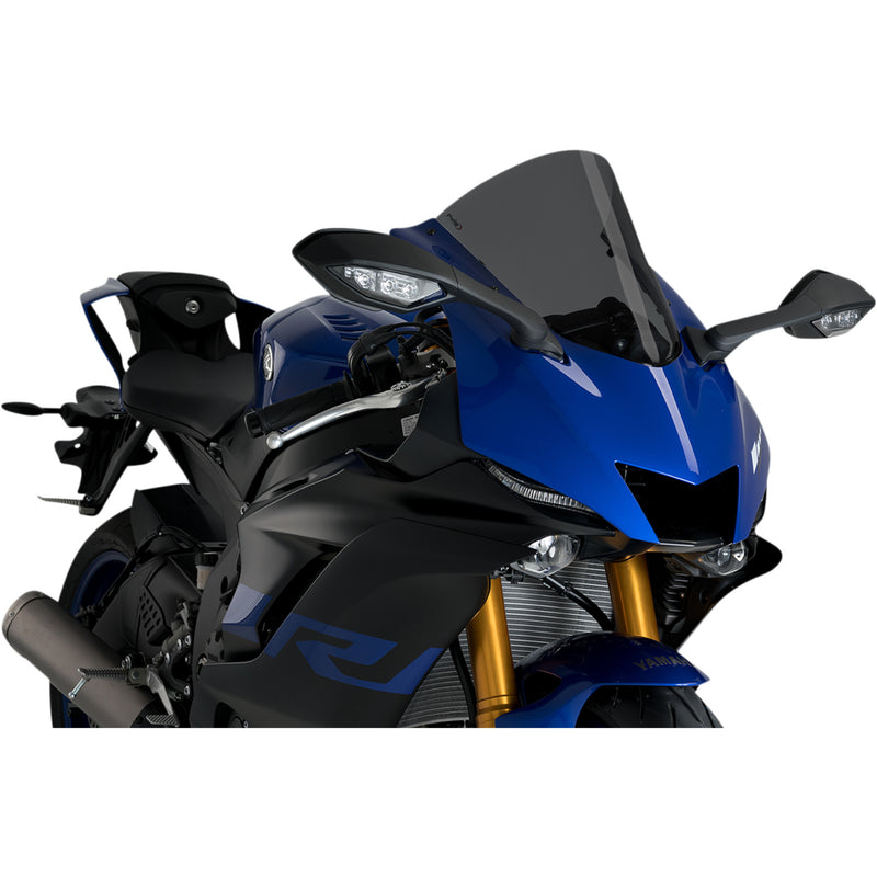 PUIG HI-TECH PARTS 2301-2967 3633F Z-Racing Windscreen Race Windscreen - 14-1/2" - Dark Smoke - YZF-R6