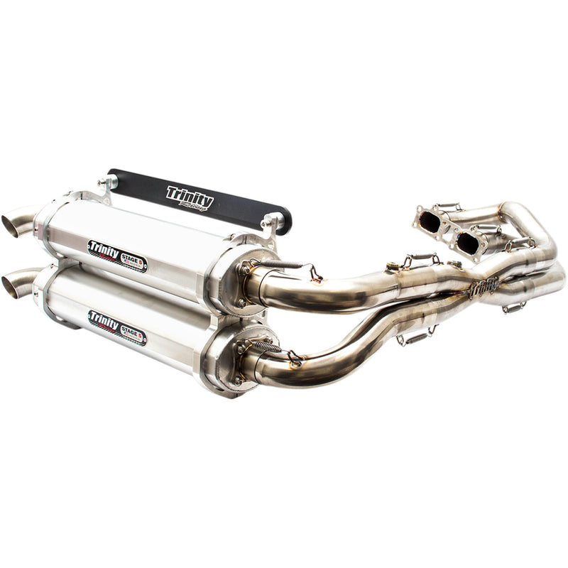 Trinity Racing Stage 5 2-Into-2 Exhaust System - TR-4119D Polaris RZR 2014-2023