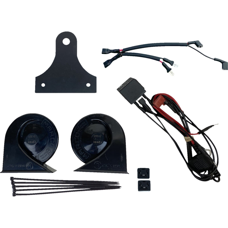Custom Dynamics Horn Kit - CD-HORN-DUAL For Harley Motorcycles 1965-2025