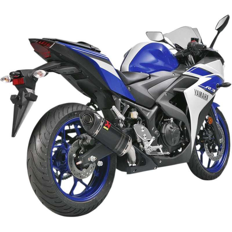 Akrapovic Slip-On Line Muffler - S-Y2SO12-HAPC Yamaha R3 2015-2016