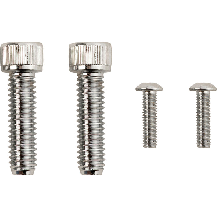 DRAG SPECIALTIES 2401-0985 M-Eight Bolt Kit Bolt Kit - Rear Brake Control - Knurled/Socket-Head - Chrome - M8