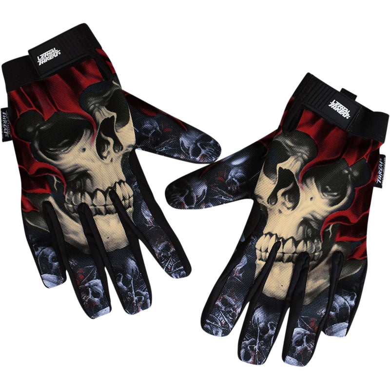 LETHAL THREAT 3301-4276 GL15016XXL Reaper Gloves black/white - 2xl