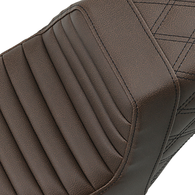 Saddlemen Step-Up Seat - 807-11-176BR For Harley Sportster 1986-2022