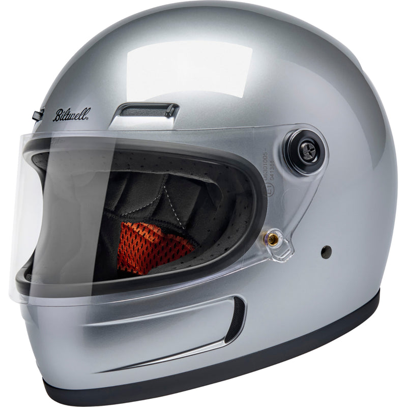 BILTWELL Gringo SV Helmet Gloss - Silver