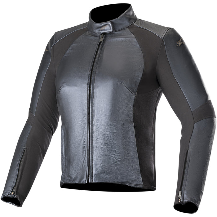 ALPINESTARS Stella Vika v2 Leather Jacket Blue - US / EU