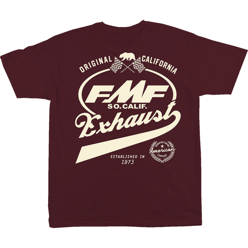 FMF 3030-24336 FA24118912MRNLG Fuel T-Shirt maroon - large
