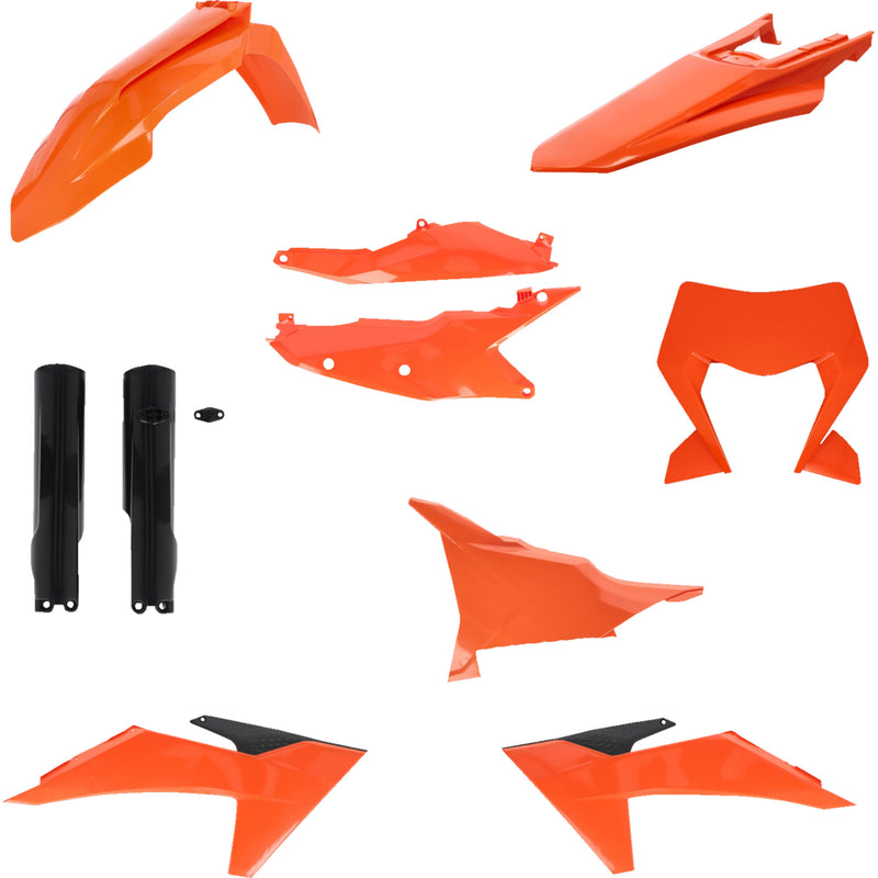 ACERBIS 1403-4440 2986558211 Replacement Plastic Kit Full Replacement Body Kit - '25 OEM Orange/Black - KTM