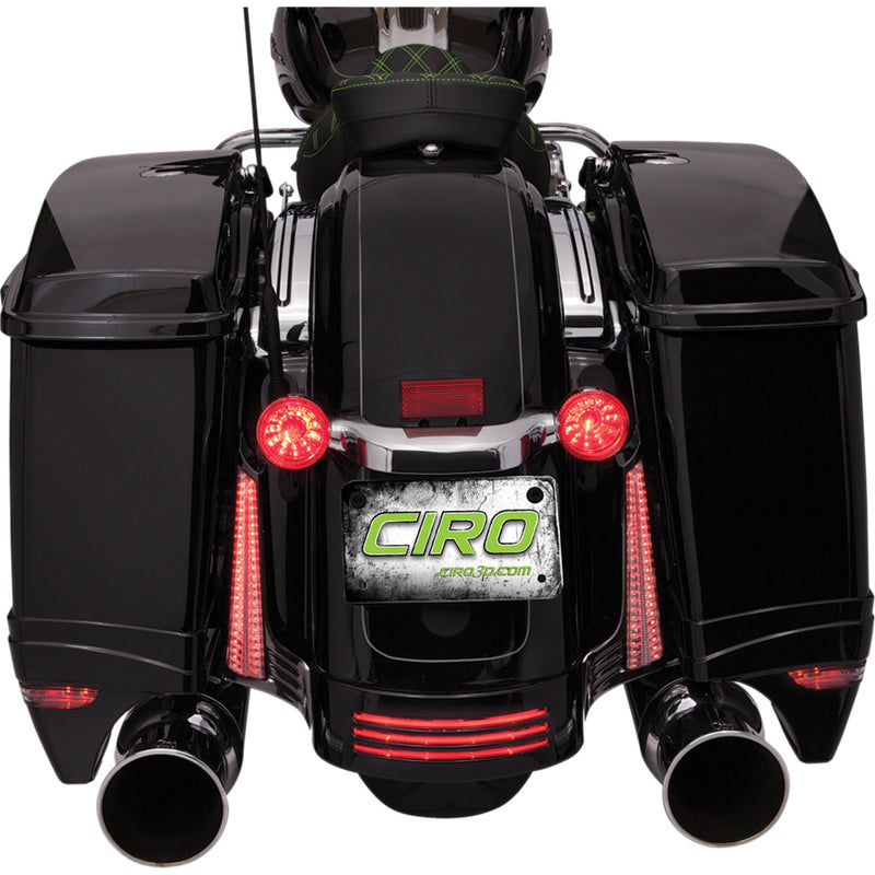 Ciro Filler Panel Lights - 40023 For Harley Touring 2014-2025