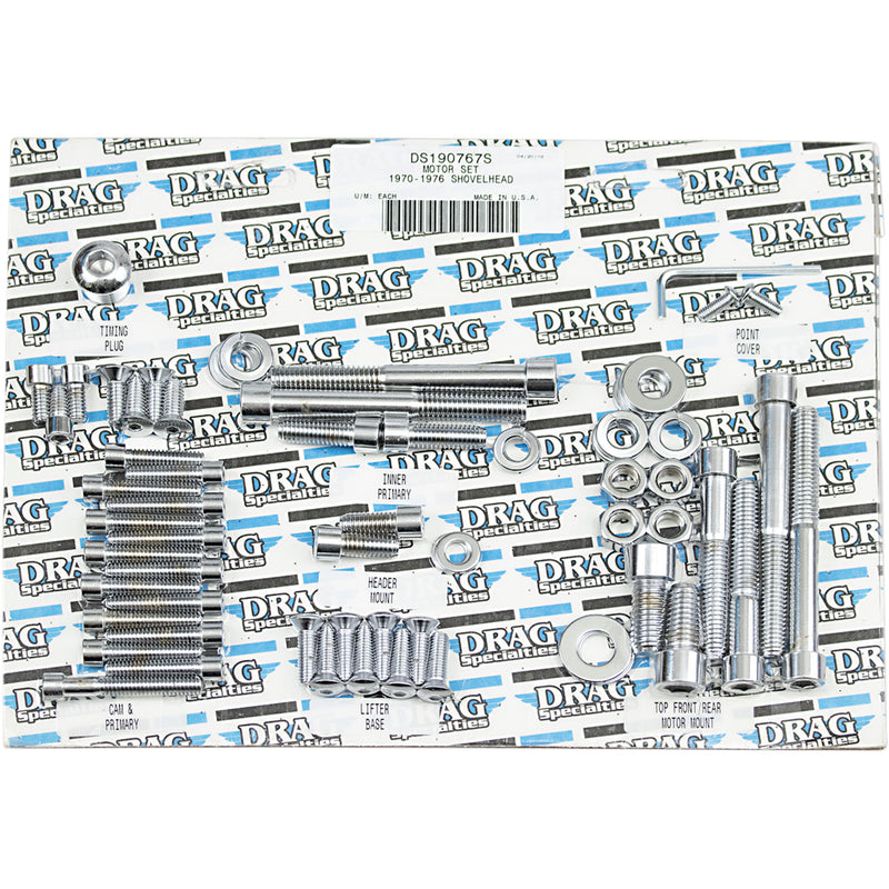 Drag Specialties Bolt Kit - DS-190767S For Harley Electra Glide / Super Glide 1970-1976