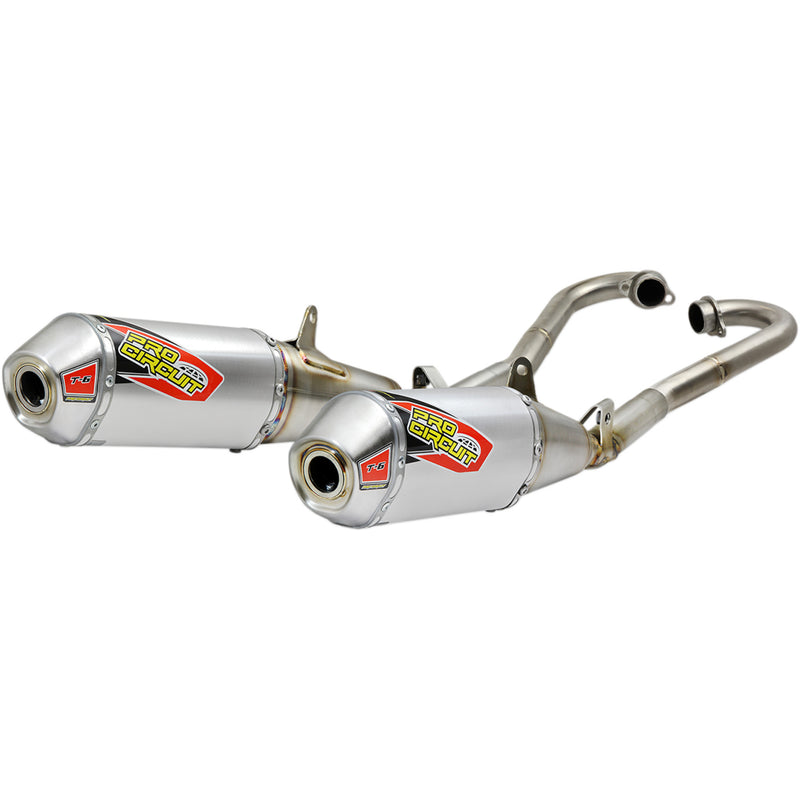 Pro Circuit T-6 Dual Canister Exhaust System - 0111825G2 Honda CRF250R 2018-2019