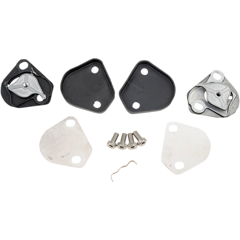 AGV 0133-0757 20KIT60016999 Pista GP RR/Corsa R/Veloce S Helmet Pivot Kit Pista GP RR/Corsa R/Veloce S Pivot Kit - With Screws