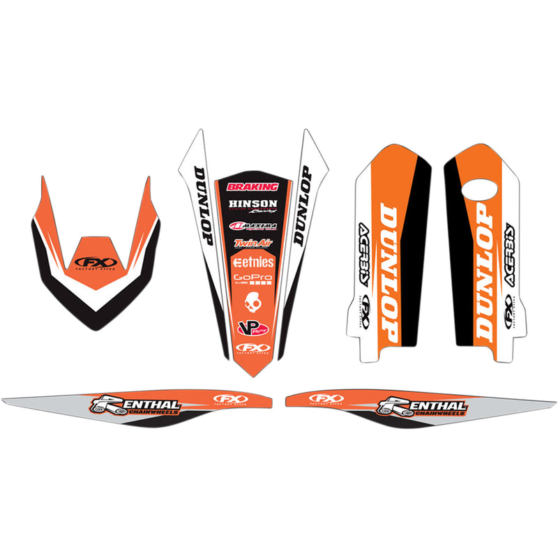 Factory Effex Graphic Kit - 17-50524 KTM Dirt Bikes 2011-2016