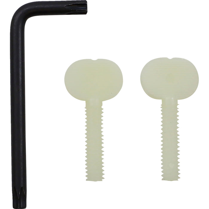 MEMPHIS SHADES 2310-0692 MEP61210 Road King Replacement Plastic - 15" - Dark Black Smoke