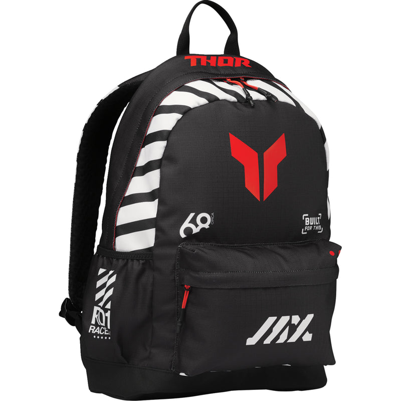THOR 3517-0563 Varsity Backpack black/coral