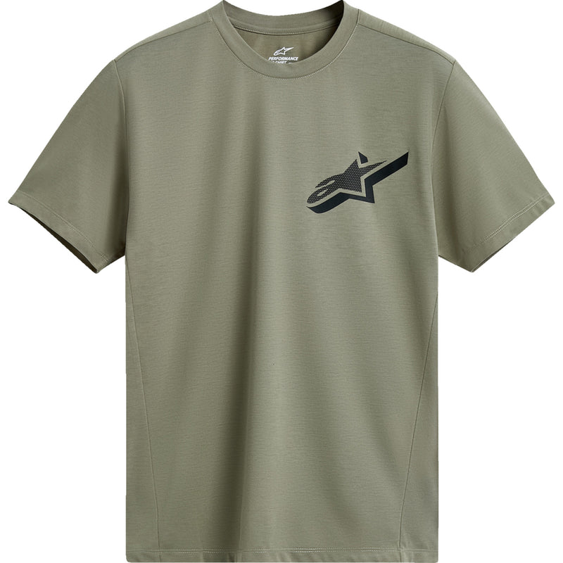 ALPINESTARS Attrition Performance T-Shirt Light - Green/Black