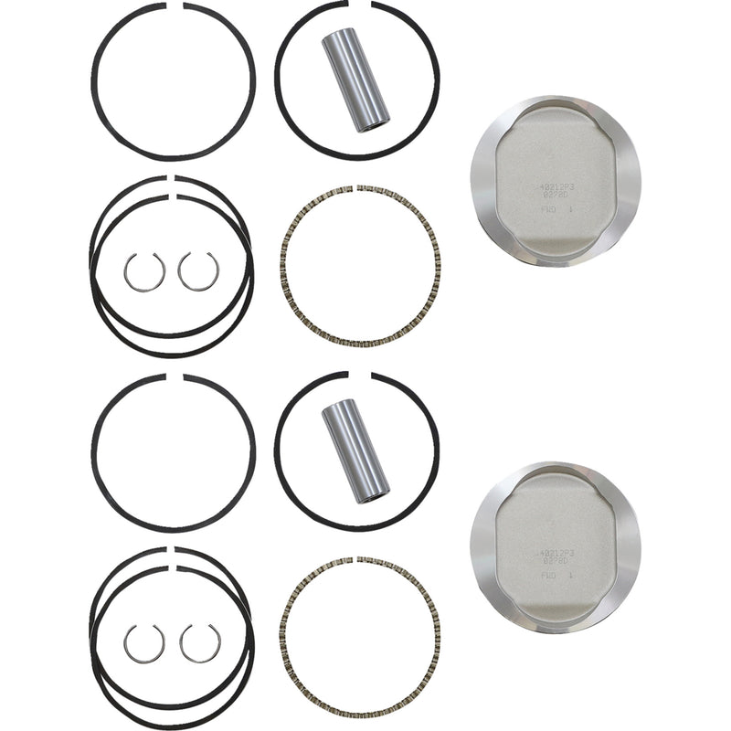 Wiseco Tracker Series™ Piston Kit - K0212P3 For Harley Sportster 1986-2022