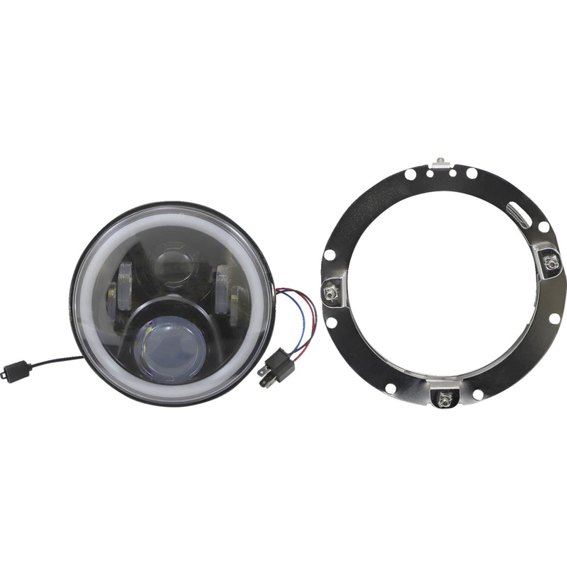 Custom Dynamics ProGLOW™ Headlamp - PG-7-13-B For Harley Motorcycles 1994-2016