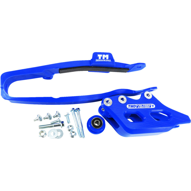 T.m. Designworks Chain Guide And Slider Kit - YCP-OR9-BU Yamaha YZ 450 2023