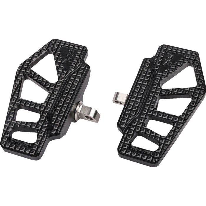 THRASHIN SUPPLY CO. 1621-1145 TSC-2217-1-D Apex Mini Floorboards - Black