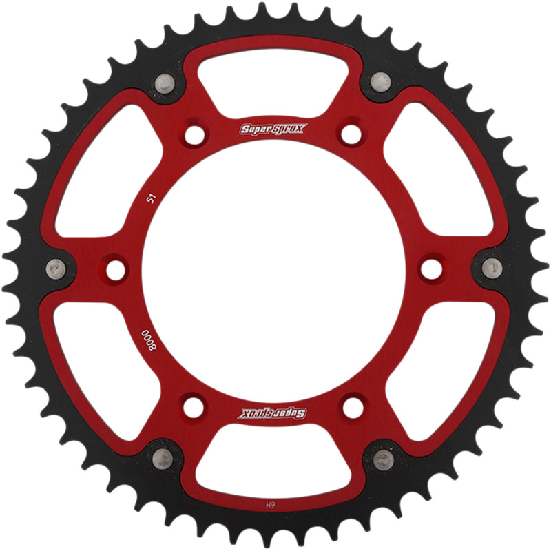 Supersprox Sprocket - RST-8000-51-RED Beta Dirt Bikes 2012-2018