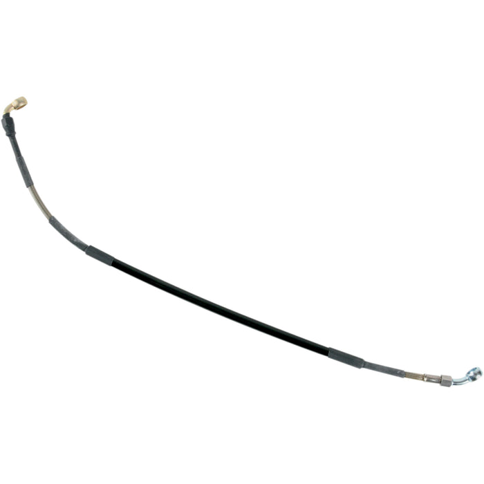 MOOSE OFFROAD 1741-0256 K02-2-024/P Stainless Steel Braided Brake Line Brake Line - Rear - Stainless Steel - KX/RM-Z