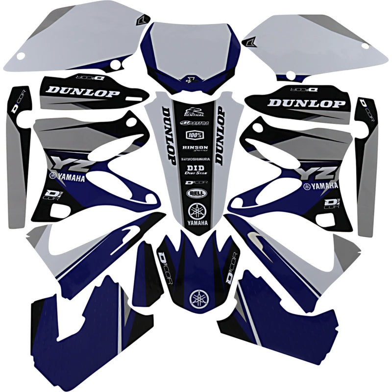 D'cor Visuals Graphic Kit - 20-50-124 Yamaha YZ 125 / YZ 250 2006-2014