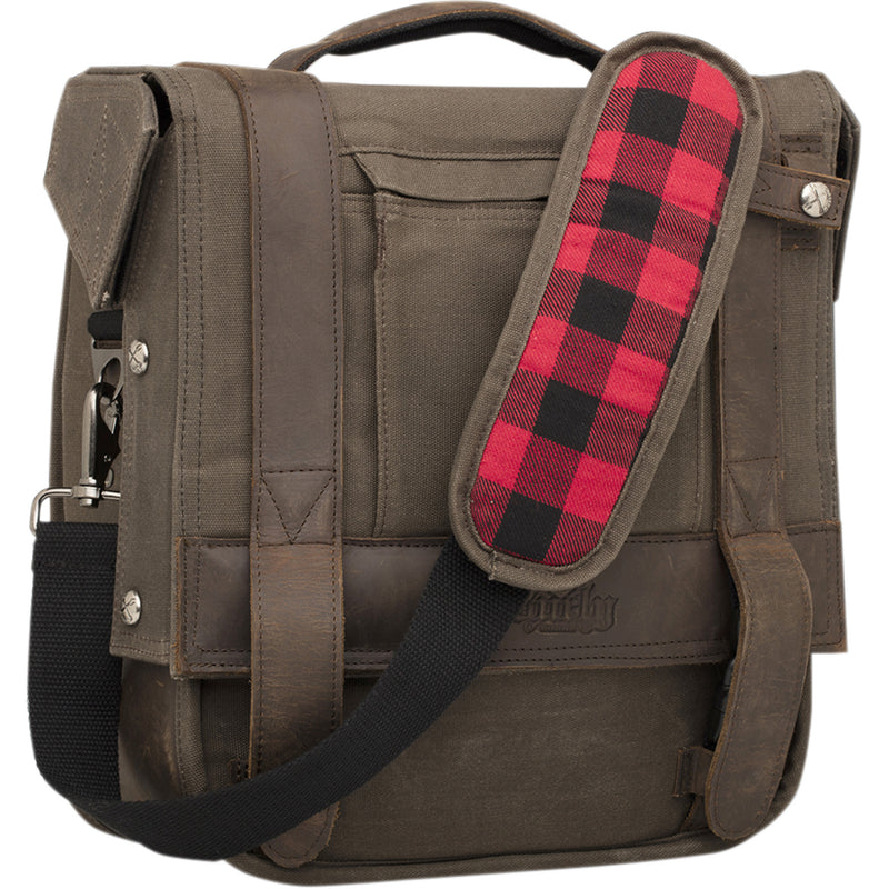 BURLY BRAND 3501-1240 B15-1000D Voyager Detachable Saddlebag Detachable Saddlebag - Dark Oak