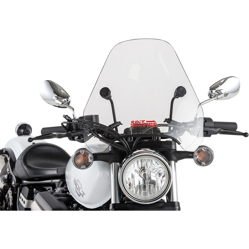 Slipstreamer Spitfire Windshield - S-06-C For Harley Motorcycles 1988-2024 | Honda Motorcycles 1992-2024 | Suzuki Motorcycles 1999-2025