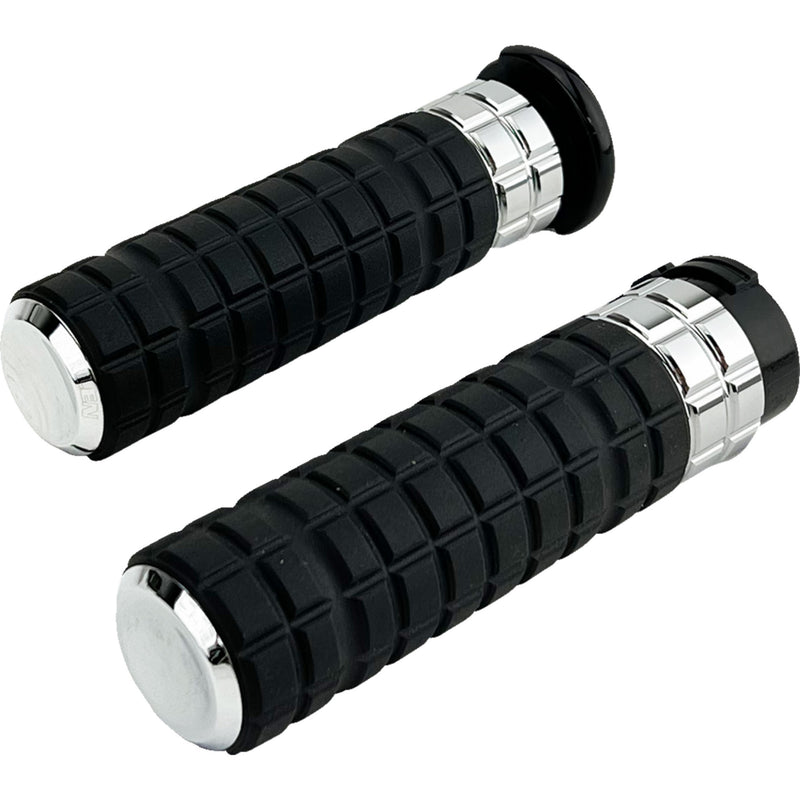 Arlen Ness SpeedLiner Grips - 500-001 For Harley Motorcycles 1980-2022