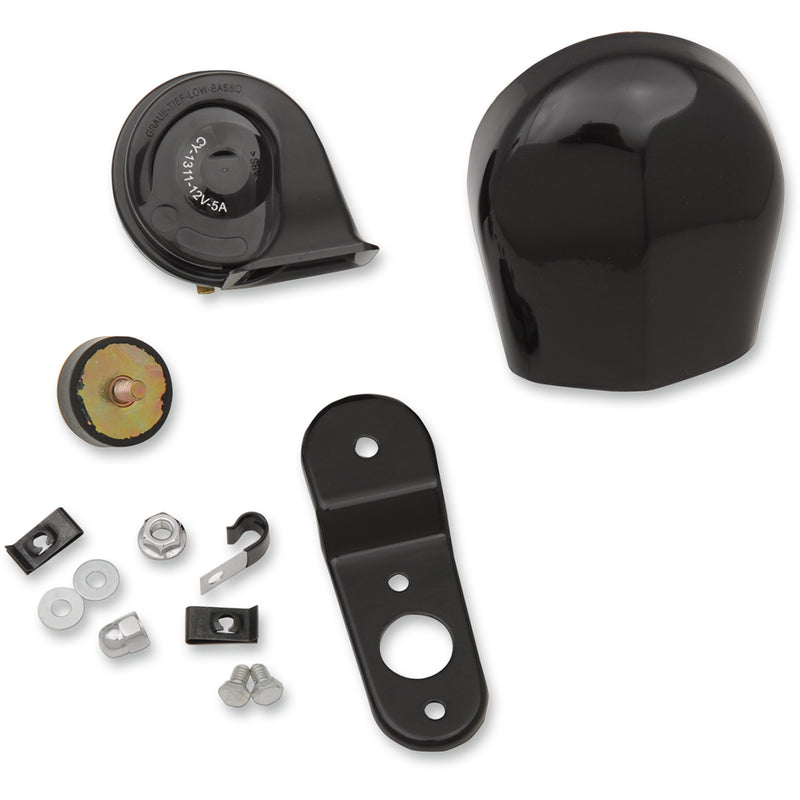 Drag Specialties Horn Kit - 2107-0246 For Harley Motorcycles 1991-2026