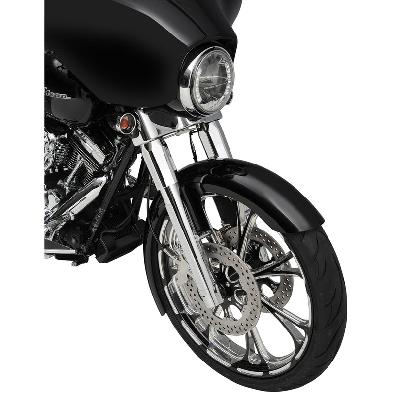 Performance Machine (pm) Legs - 0208-2056-CH For Harley Touring 2008-2013