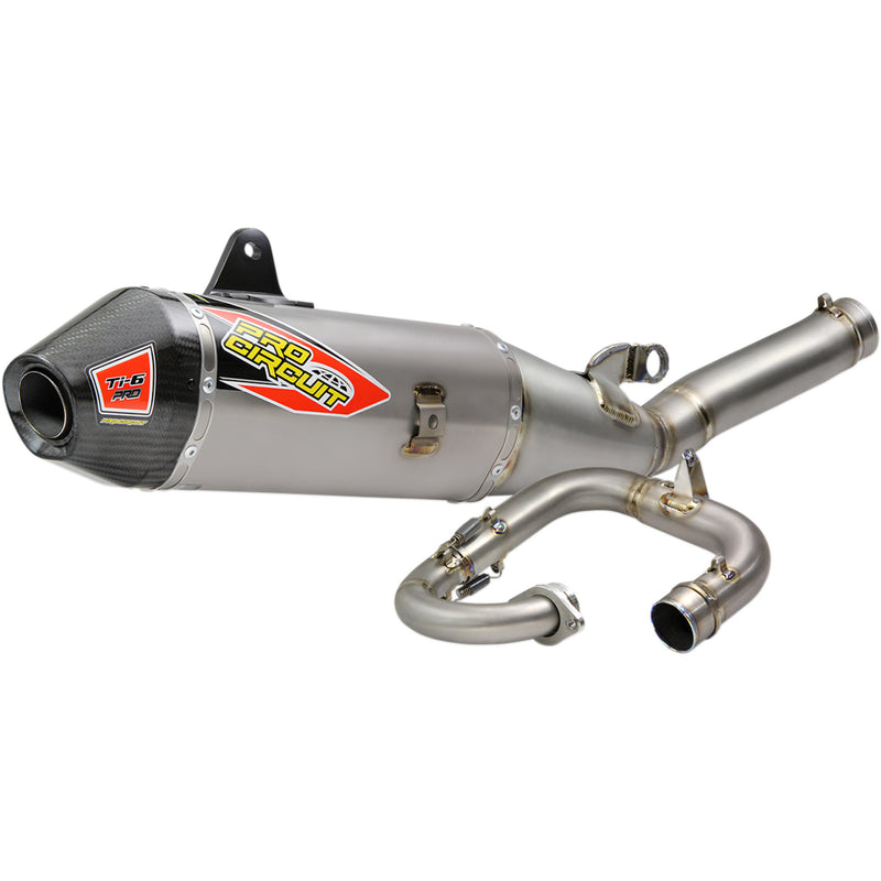 Pro Circuit Ti-6 Pro Single Canister Exhaust System - 0331925FP Yamaha YZ 250 2019-2025