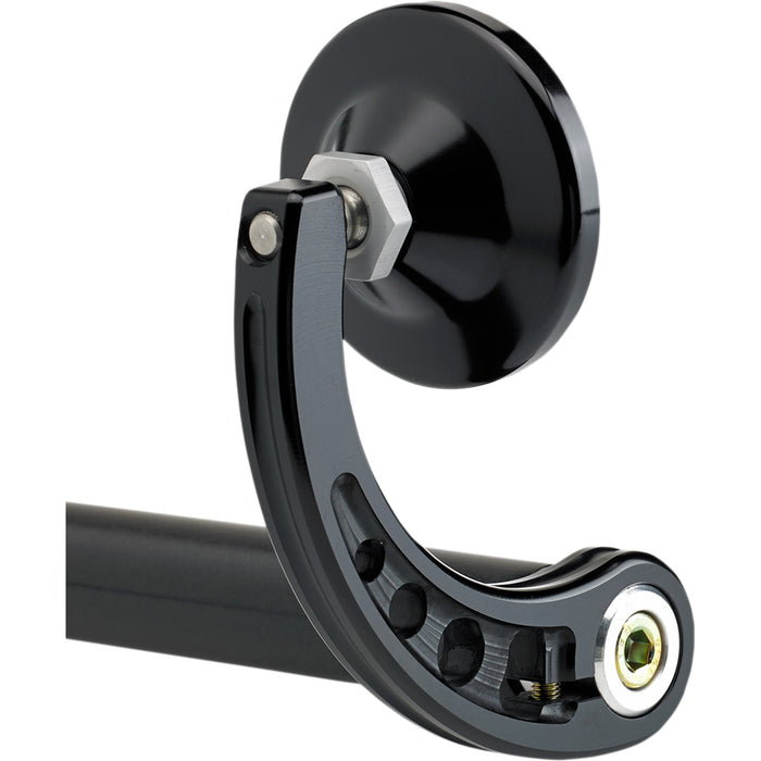 JOKER MACHINE 0640-0617 09-312-CB Bar End Mirror Bar-End Mirror - Black