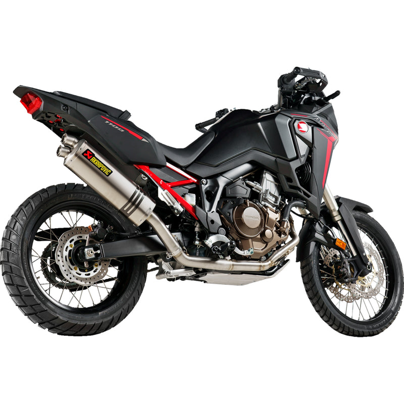 Akrapovic Racing Line 2-Into-1 Exhaust System - S-H11R3-WT Honda CRF1100L Africa Twin 2020-2022