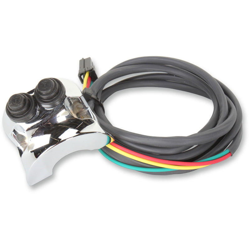 LEGEND SUSPENSION 0616-0207 0616-0207 Chrome Legend Handlebar Mounted Control - Switch Assembly - FL - Deutsch Connector - Chrome