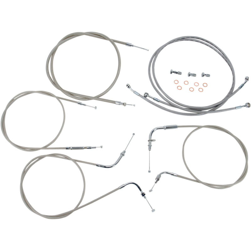 Baron Cable Kit - BA-8048KT-12 Yamaha Star 1100 Custom 1999-2009
