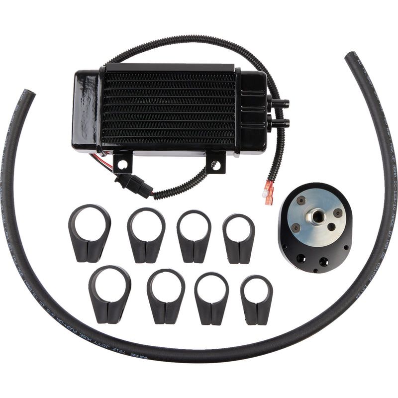 Jagg Standard Oil Cooler - 751-FP2600-0323 For Harley Motorcycles 1984-2017