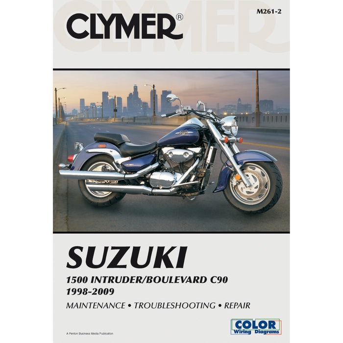 CLYMER 4201-0217 CM2612 Motorcycle Repair Manual — Suzuki Manual - Suzuki 1500 Intruder '98-'09