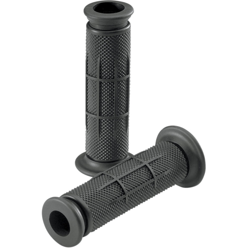 DRIVEN RACING 0630-0719 D407BK Supermoto Grips Grips - Supermoto - Open - Black