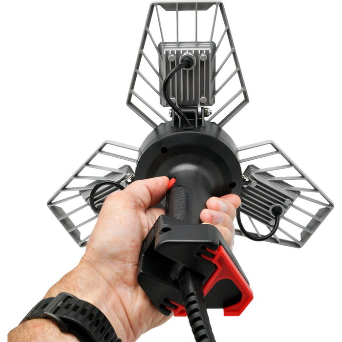 RISK RACING 3850-0610 00301 STKR® TRiLIGHT Shop Light V2 Shop Light - V2 Drop Light - 5000 Lumens - LED