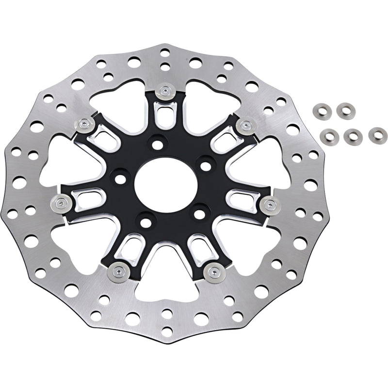 Arlen Ness 7-Valve Brake Rotor - 33-10301-202 For Harley Motorcycles 2006-2022