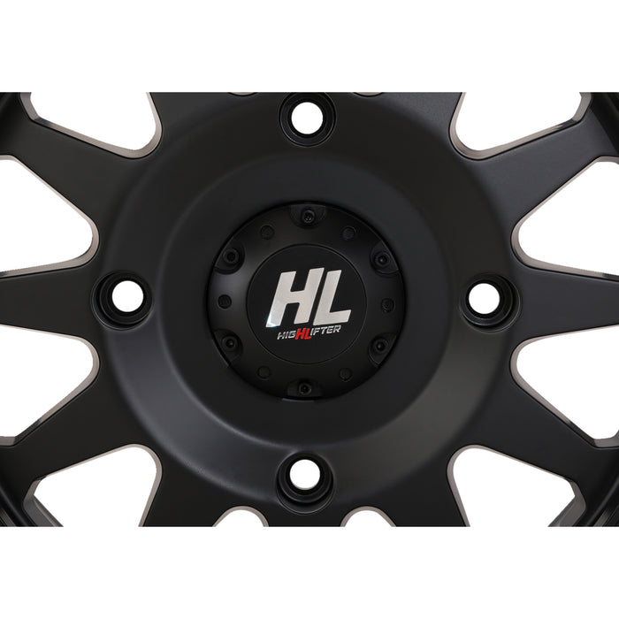 HIGH LIFTER 0230-1319 15HLA1-1445 HLA1 Beadlock Wheel Wheel - HLA1 Beadlock - Front/Rear - Matte Black - 15x7 - 5/4.5 - 5+2 (+40 mm)