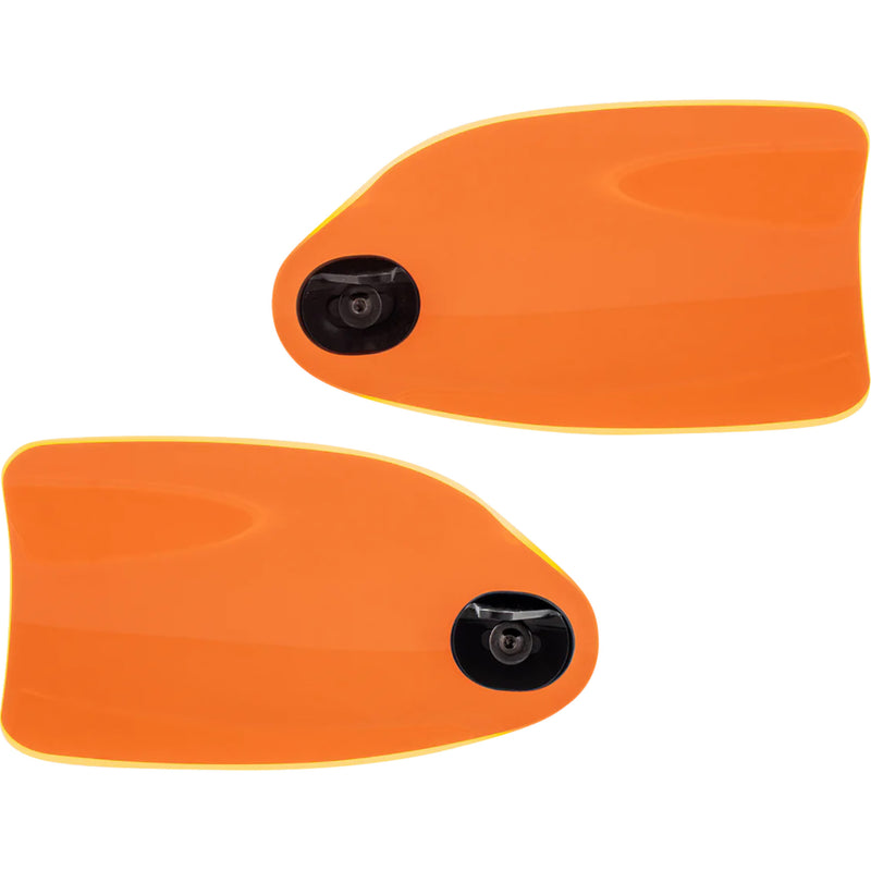 KLOCK WERKS 0635-2811 KWS-01-0125-HC Flare® Handguards harley-davidson hydraulic clutch - orange ice