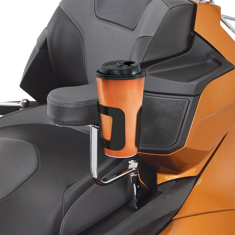 Show Chrome Holder - 52-836BK For Honda Motorcycles 1988-2024 | Can-Am Spyder 2010-2024