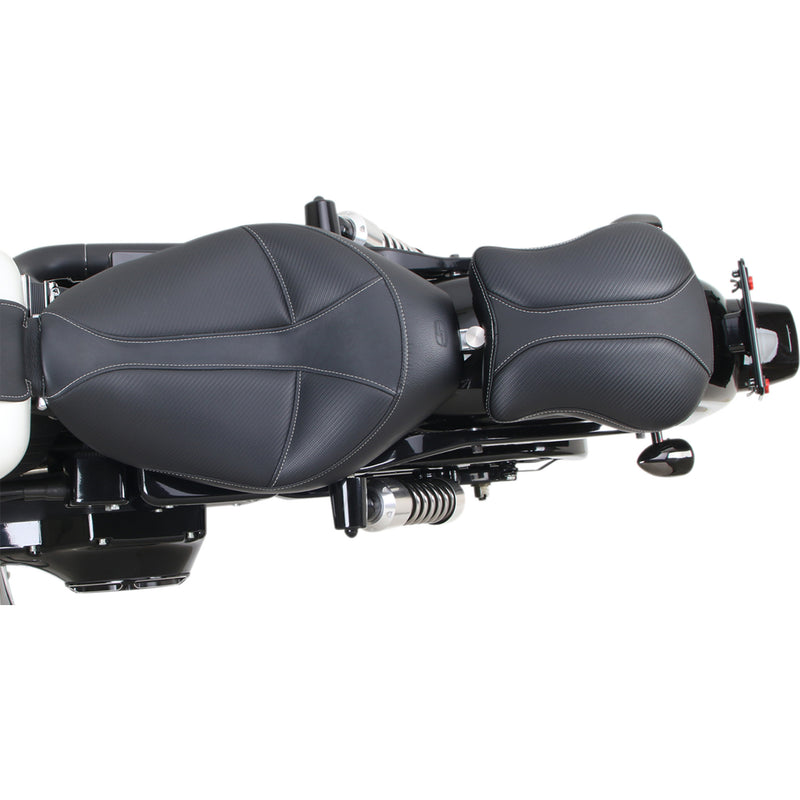 SADDLEMEN 0807-0170 SA1009 Detachable Pillion Contoured Dominator Pad - 9"