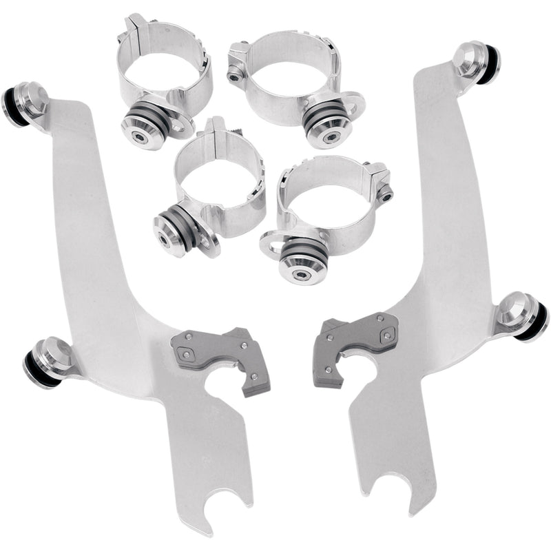 Memphis Shades Trigger Lock Mounting Kit - MEM8929 For Harley Dyna Wide Glide / Breakout 2010-2017